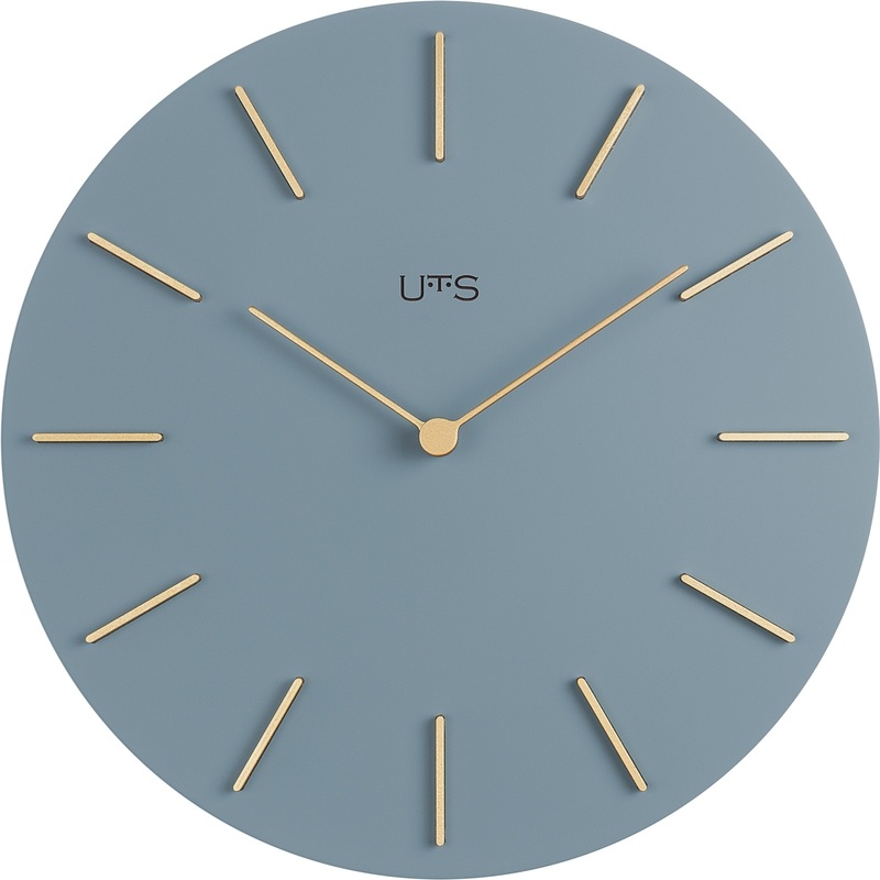 Изображение товара Настенные часы Tomas Stern 7324 34x34 см кварцевый механизм голубой