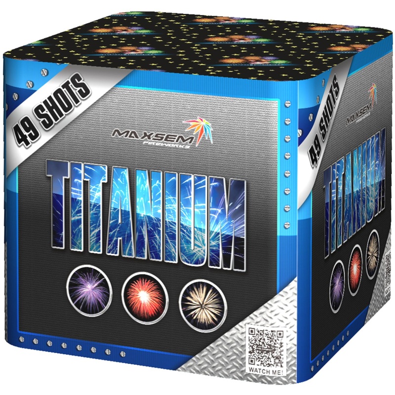 Изображение товара Батарея салютов Maxsem Titanium 49 залпов (SB-49-02)