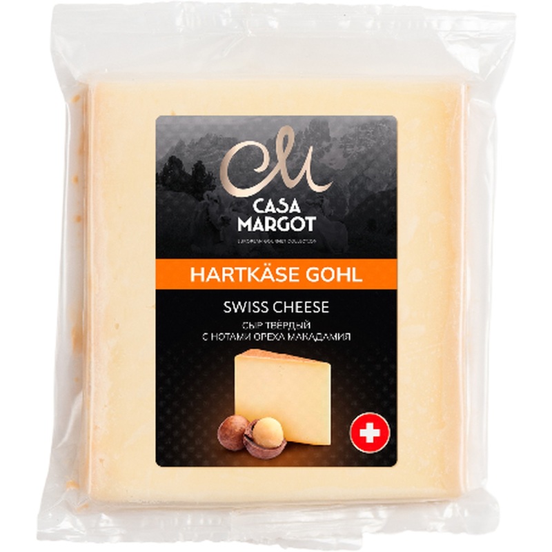Изображение товара Сыр твёрдый Casa Margot Деревенский горный 49% 100 г