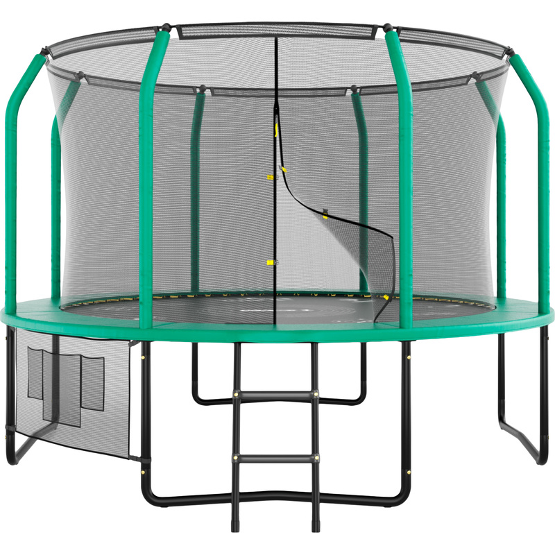 Изображение товара Батут с защитной сеткой Unix Line Supreme Game 10ft диаметр 305 см зеленый