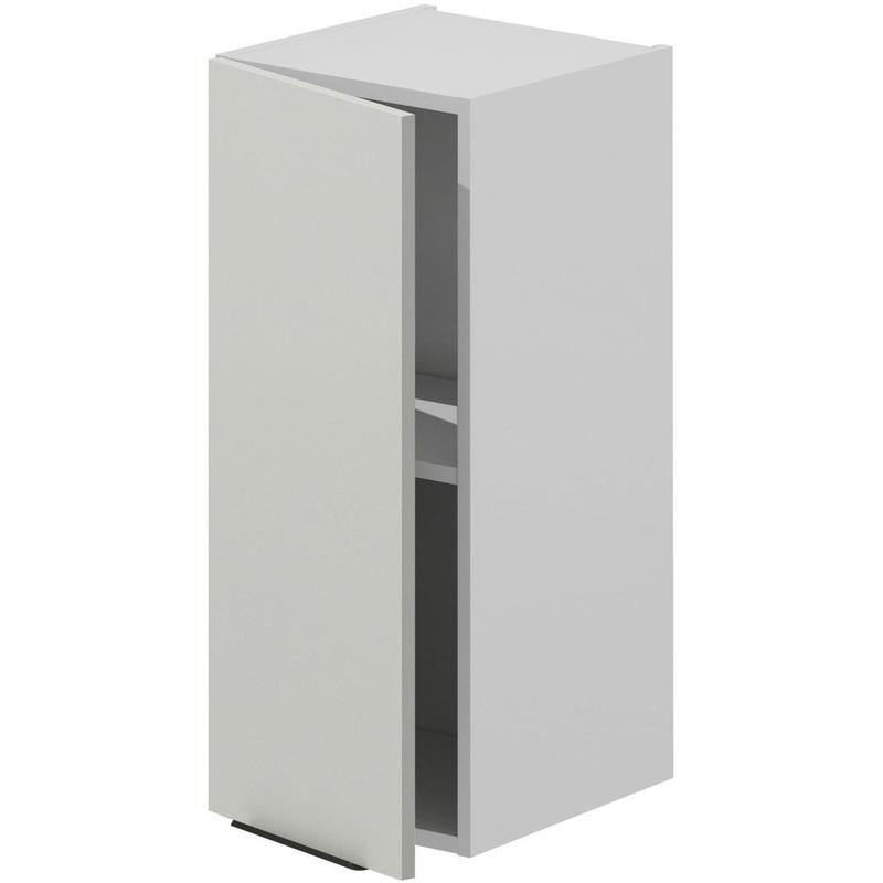 Изображение товара Шкаф кухонный VOK W1D_72_30 (белый альпийский/белый шагрень, 300х315х720 мм)