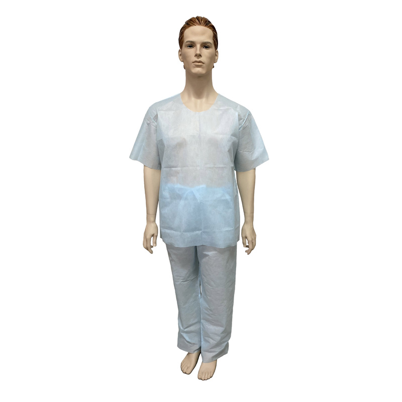 Изображение товара Одноразовый стерильный хирургический костюм Гекса размер 56-58 рубашка брюки