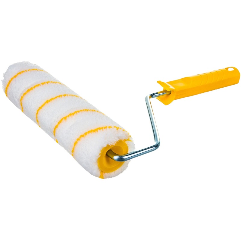 Изображение товара Валик малярный с ручкой Бибер 230 мм полиамид ворс 10 мм (тов-067413)