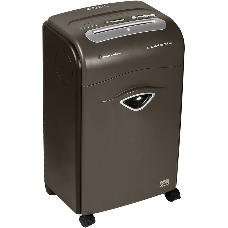 Изображение товара Уничтожитель документов ProfiOffice Alligator 815CC 4 уровень секретности 36 л