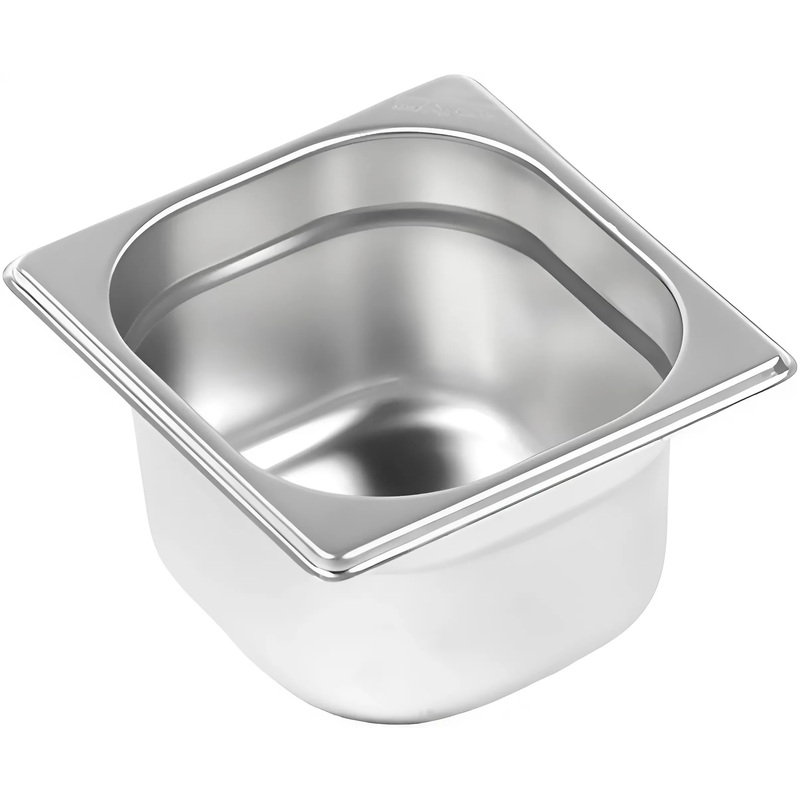 Изображение товара Гастроёмкость GN 1/6 17.6х16.2х10 см 1.6 л нержавеющая сталь