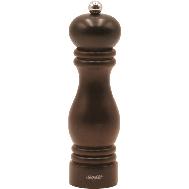 Изображение товара Мельница для перца Bisetti Sorrento высота 19 см экологичная деревянная Италия