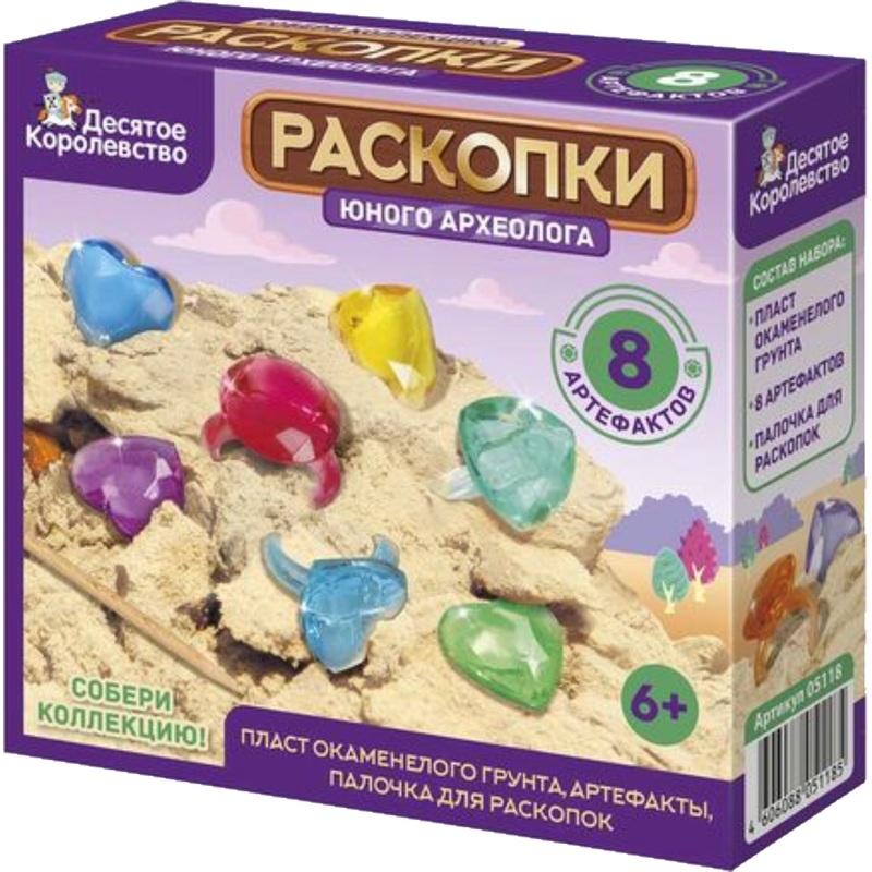 Изображение товара Игра Десятое королевство Раскопки (8 артефактов) Изображение товара Игра Десятое королевство Раскопки (8 артефактов)