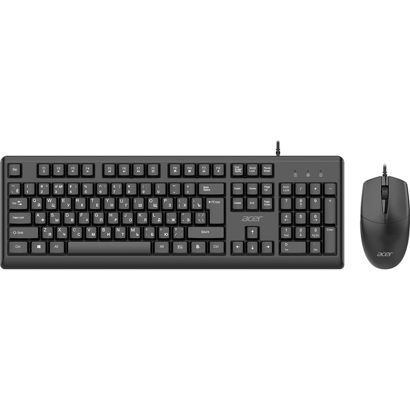 Изображение товара Комплект проводной клавиатура и мышь Acer OCC500 (ZL.ACC11.00G) Изображение товара Комплект проводной клавиатура и мышь Acer OCC500 (ZL.ACC11.00G)