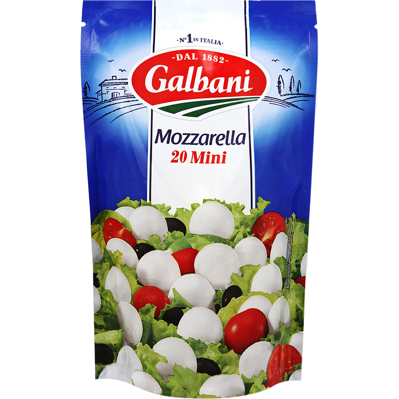 Изображение товара Сыр Mozzarella мини Galbani 45% 150 г