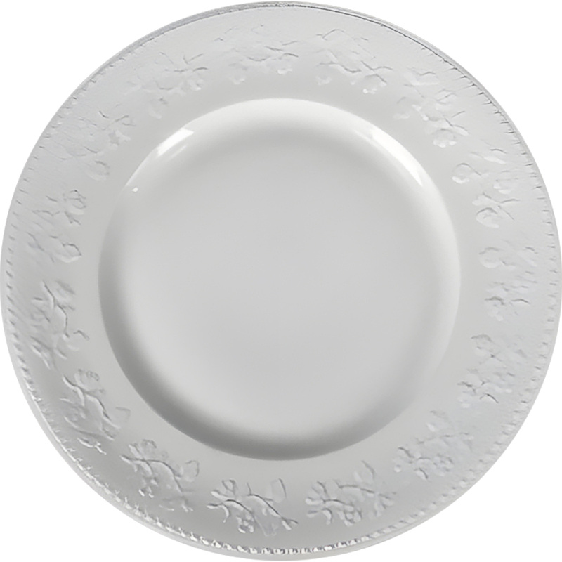 Изображение товара Тарелка универсальная Casa di Fortuna Primavera 26 см фарфор белая для сервировки блюд