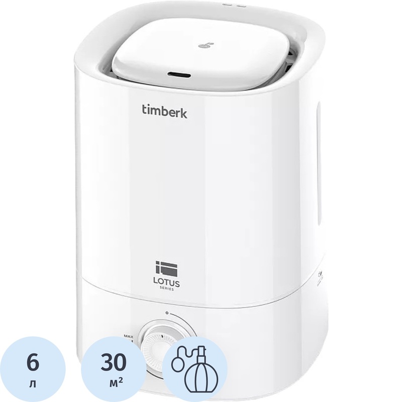Изображение товара Увлажнитель воздуха Timberk T-HU6-A20M-W белый