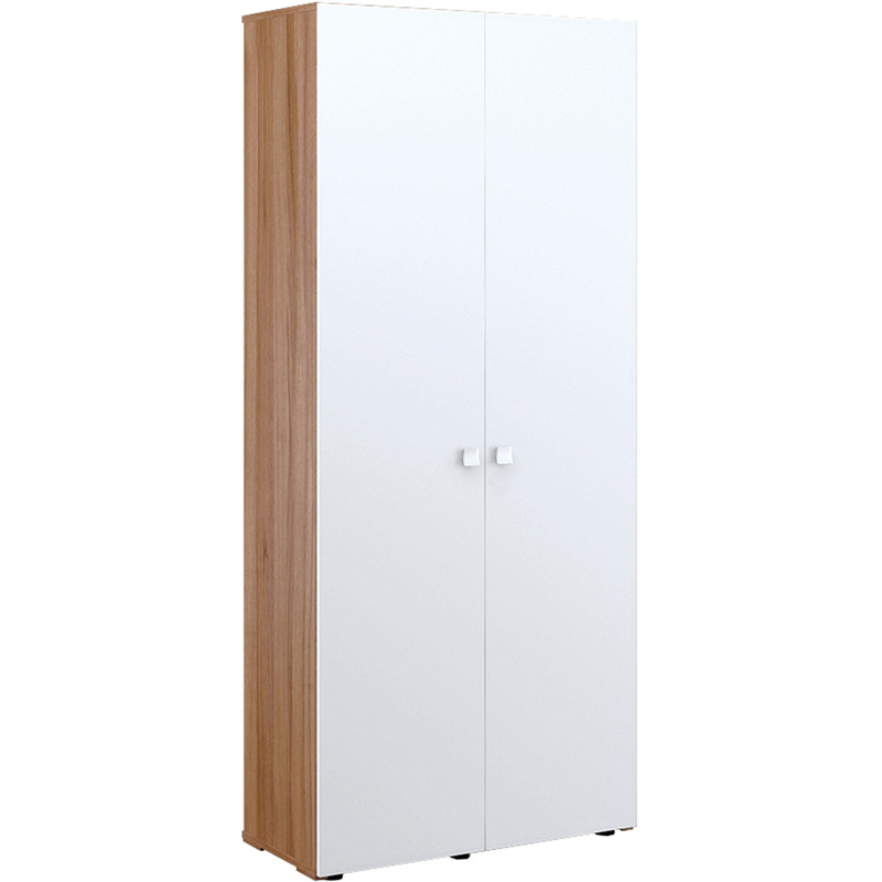 Изображение товара Шкаф для документов Zion орех/белый 920x420x2080 мм мебель для офиса и дома