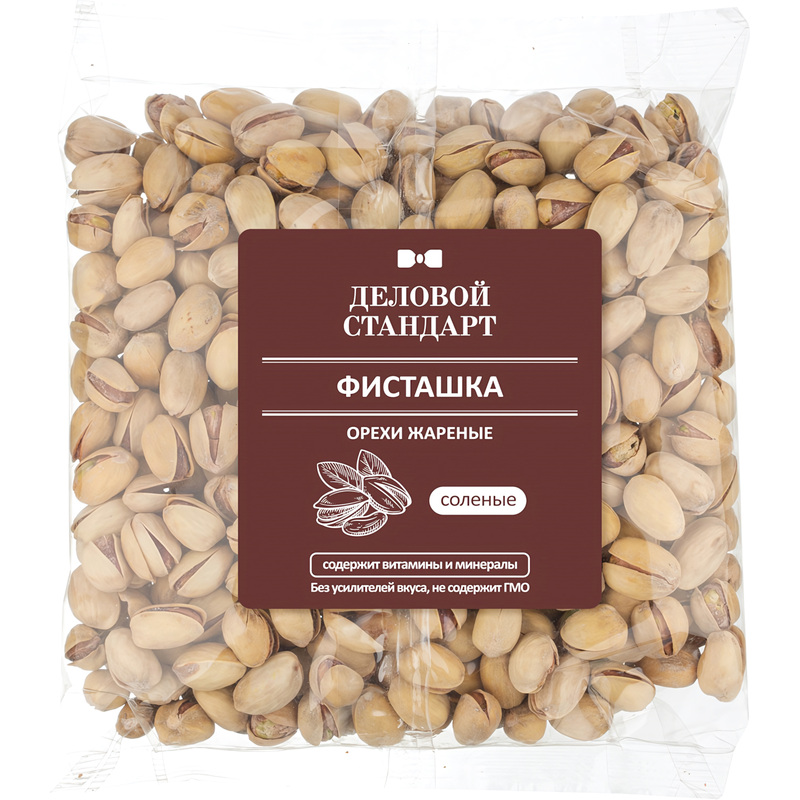 Изображение товара Фисташки жареные соленые 500 г Деловой Стандарт Россия