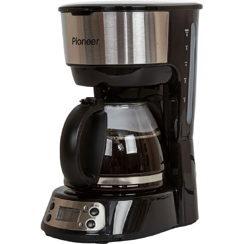 Изображение товара Кофеварка капельная Pioneer CM053D серебристая 600 Вт 0.75 л