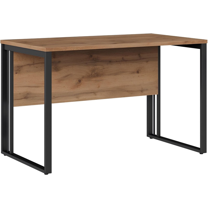 Изображение товара Стол прямой Easy to lead K-Loft 241S001 - дуб натуральный, графит