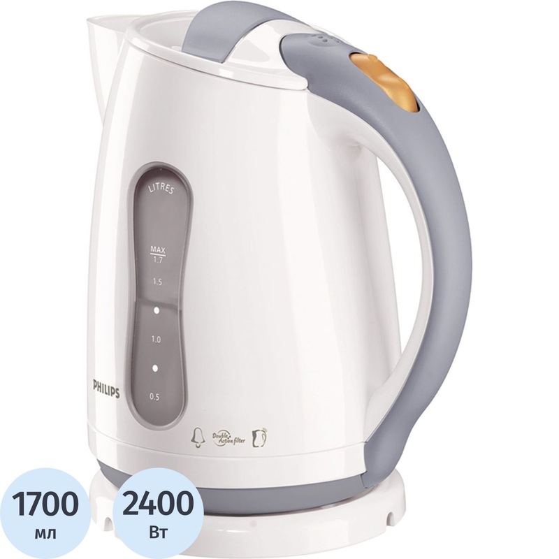 Изображение товара Чайник Philips HD4659/04 с нагревательным диском ThermTec