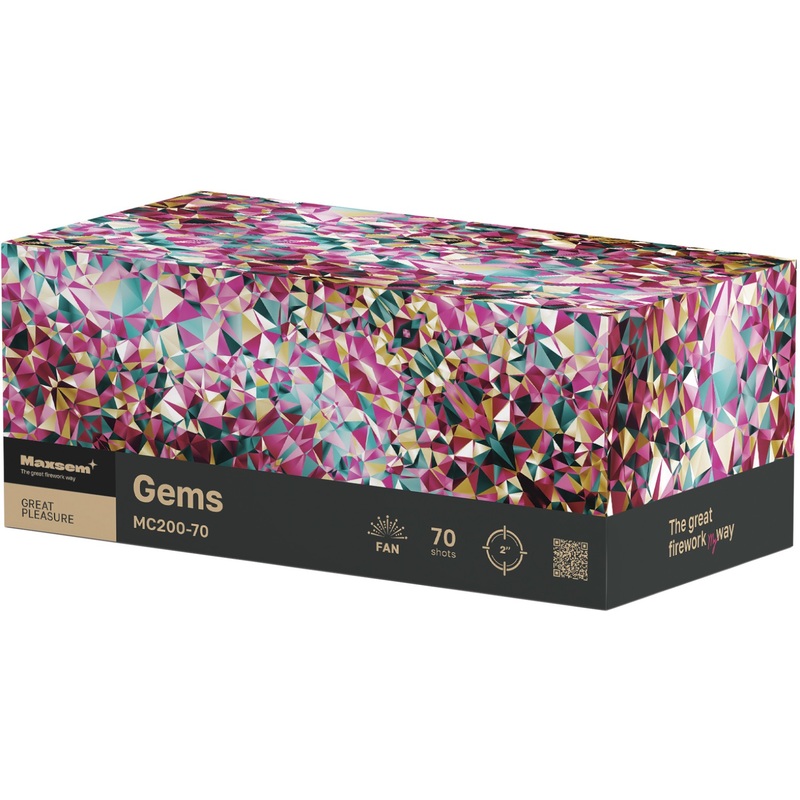 Изображение товара Батарея салютов Maxsem Gems 70 залпов (MC200-70)