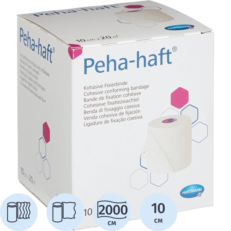 Изображение товара Бинт самофиксирующийся Peha-haft эластичный 20 м x 10 см