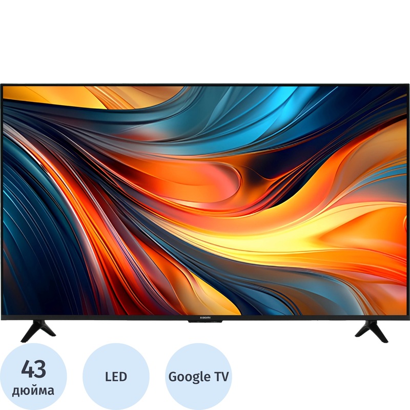 Изображение товара Телевизор Xiaomi TV A Ultra HD 4K 43 дюйма Smart TV с HDR и Wi-Fi