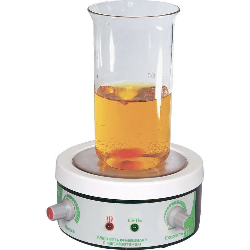 Изображение товара Магнитная мешалка Экрос-6110 с подогревом для лабораторий