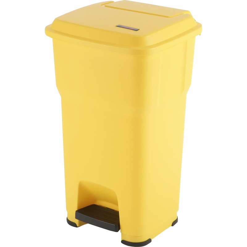 Изображение товара Контейнер-бак Vileda Professional Гера 60 л с педалью и крышкой жёлтый