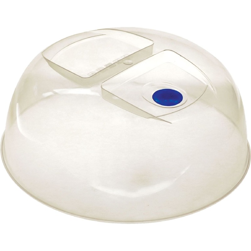 Изображение товара Крышка для микроволновой печи Polar 25.8 см с клапаном, термоустойчивая