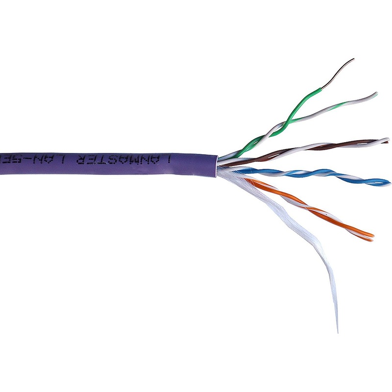 Изображение товара Кабель витая пара Lanmaster LAN-5EUTP-HFLT cat 5e 305 м