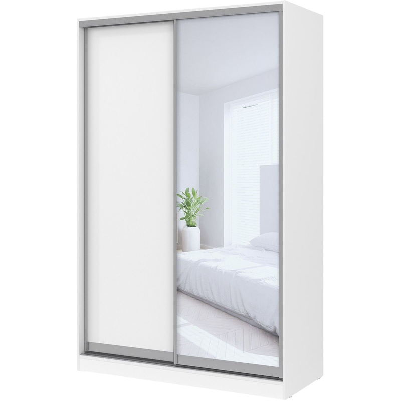 Изображение товара Шкаф-купе Comfort ШКДЗ.14.1 двухдверный 1404x600x2201 мм белый