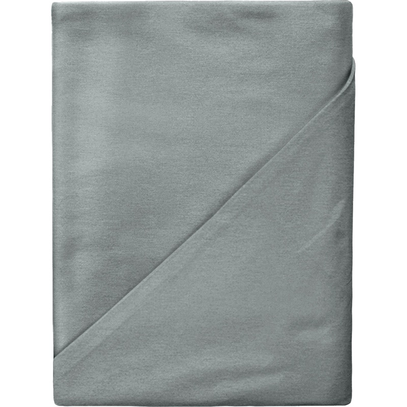 Изображение товара Простыня на резинке Verossa Silver 200x200x30 см сатин из 100% хлопка серого цвета