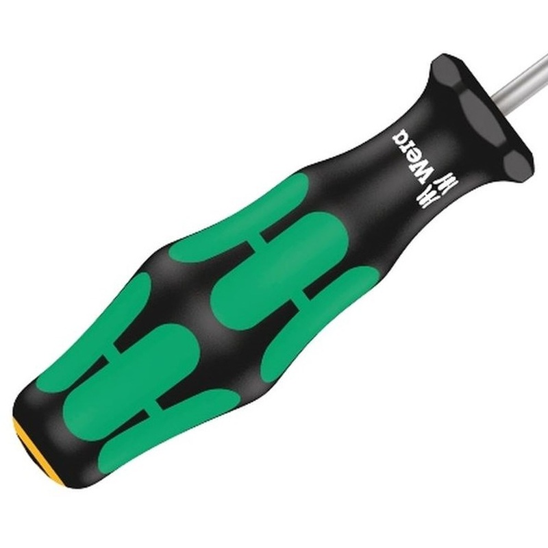 Изображение товара Отвёртка Wera Kraftform Plus 335 SL3.5 шлицевая 125 мм (WE-110002)