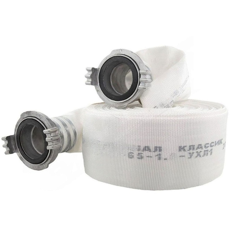 Изображение товара Пожарный рукав напорный Селект 20 м 66 мм 1.6 МПа ГР синтетическая нить/полимерное покрытие