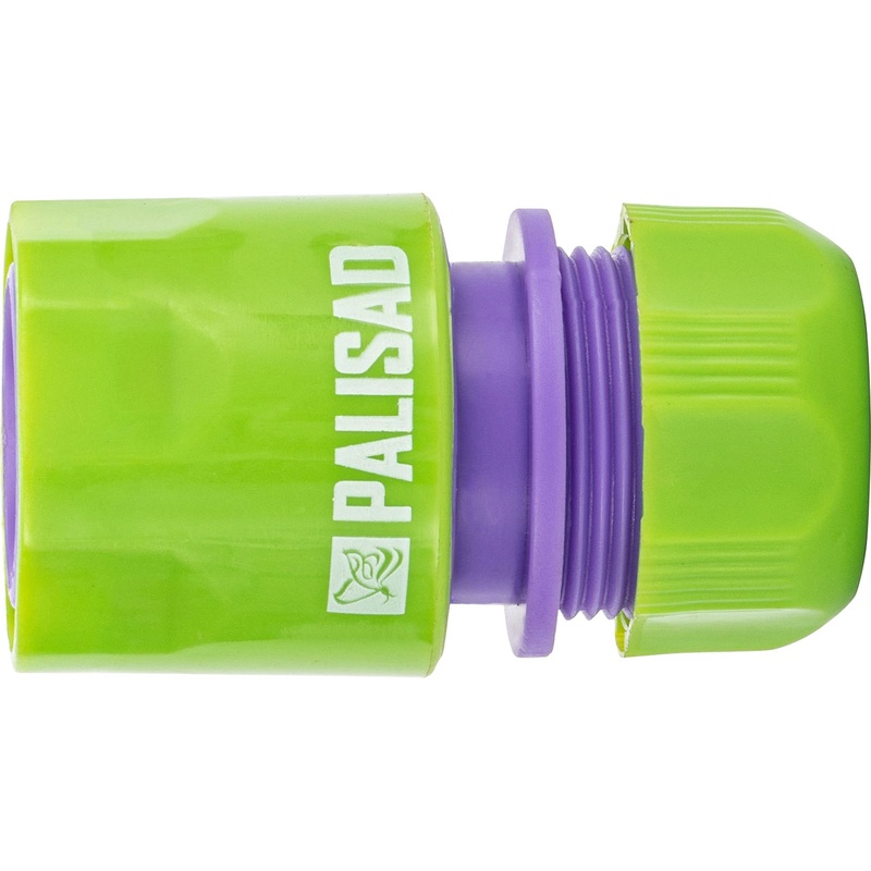 Изображение товара Соединитель для шланга Palisad 1/2 дюйма быстросъемный (66135)