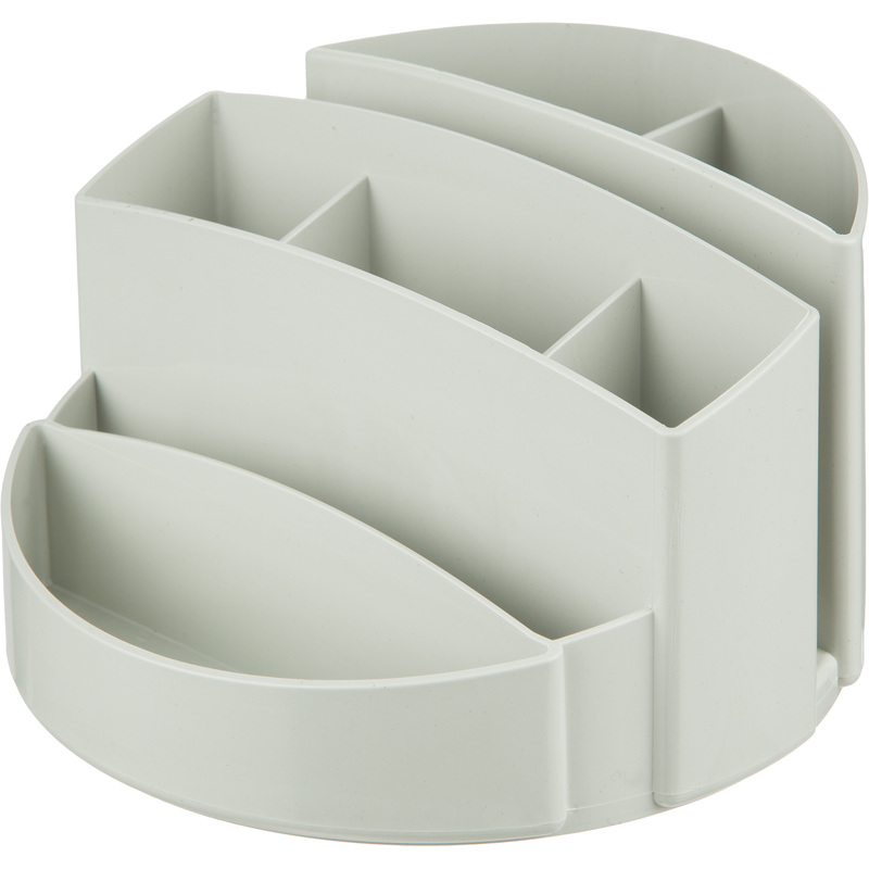 Изображение товара Подставка-органайзер для канцелярских принадлежностей Attache Office 8 отделений серый 80x130x130 м