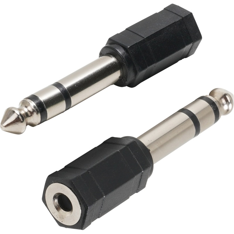 Изображение товара Переходник Vcom jack 6.5 мм - miniJack 3.5 мм (CA546)