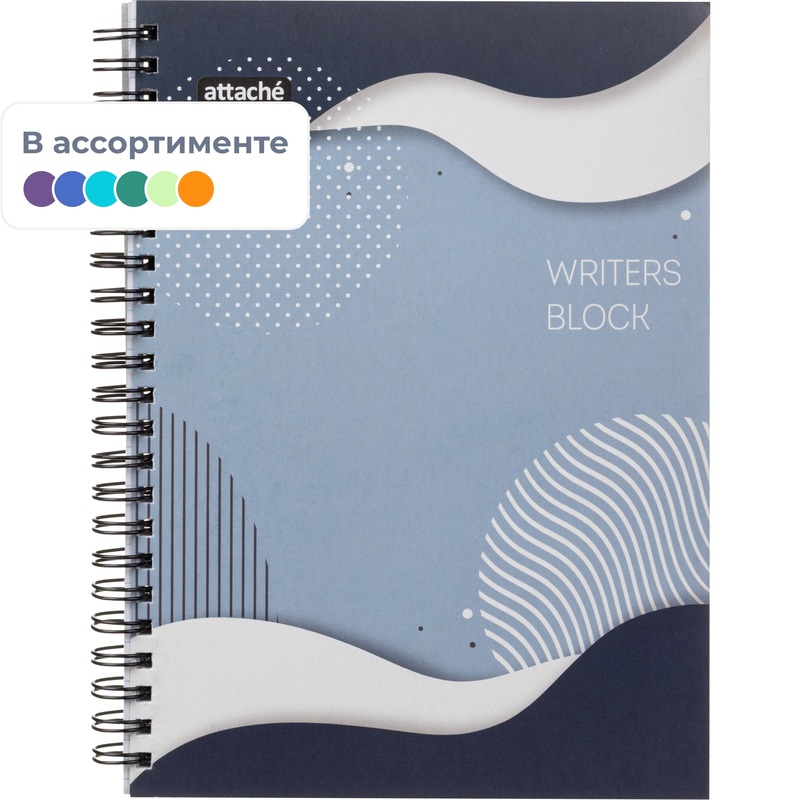 Изображение товара Бизнес-тетрадь Attache Граффити А5 120 листов в клетку на спирали