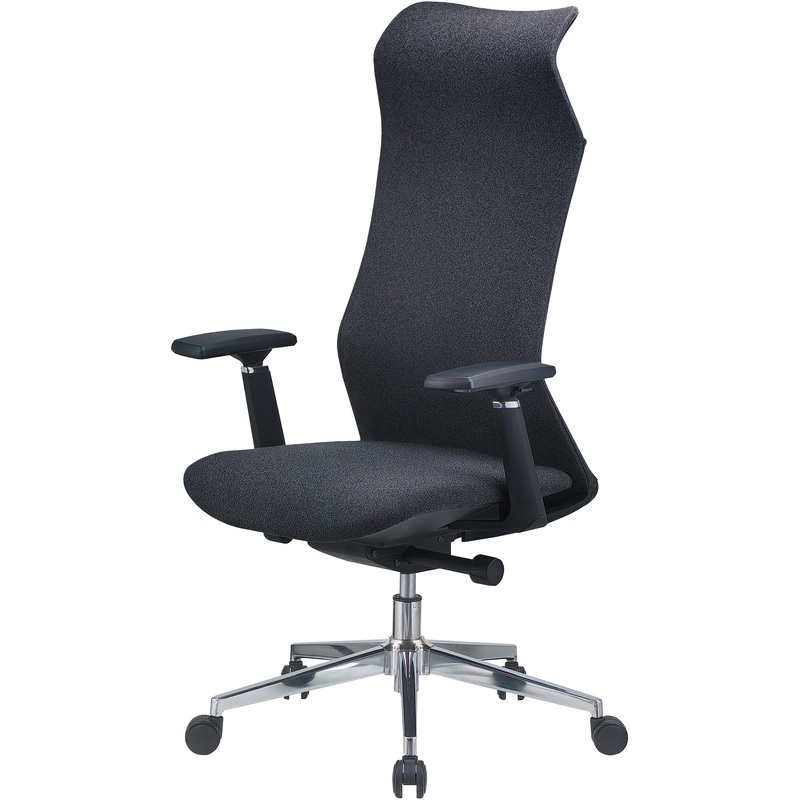 Изображение товара Эргономичное офисное кресло Chairman CH583 для руководителя черное ткань металл