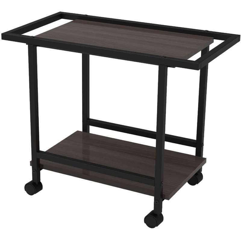 Изображение товара Стол журнальный сервировочный Токай черный ясень шимо темный 660х375х540 мм