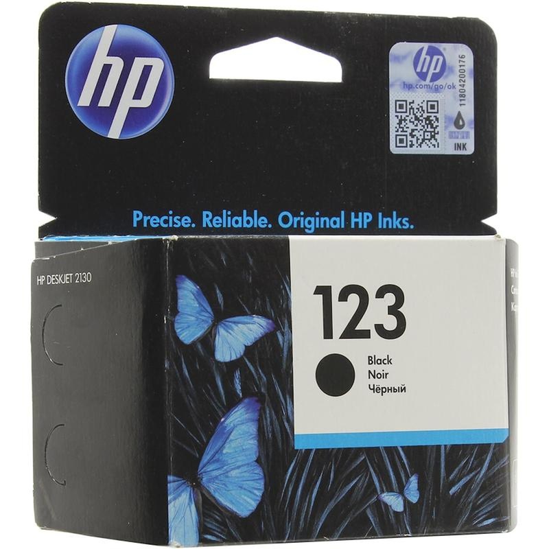 Изображение товара Картридж струйный HP 123 F6V17AE черный оригинальный уценка