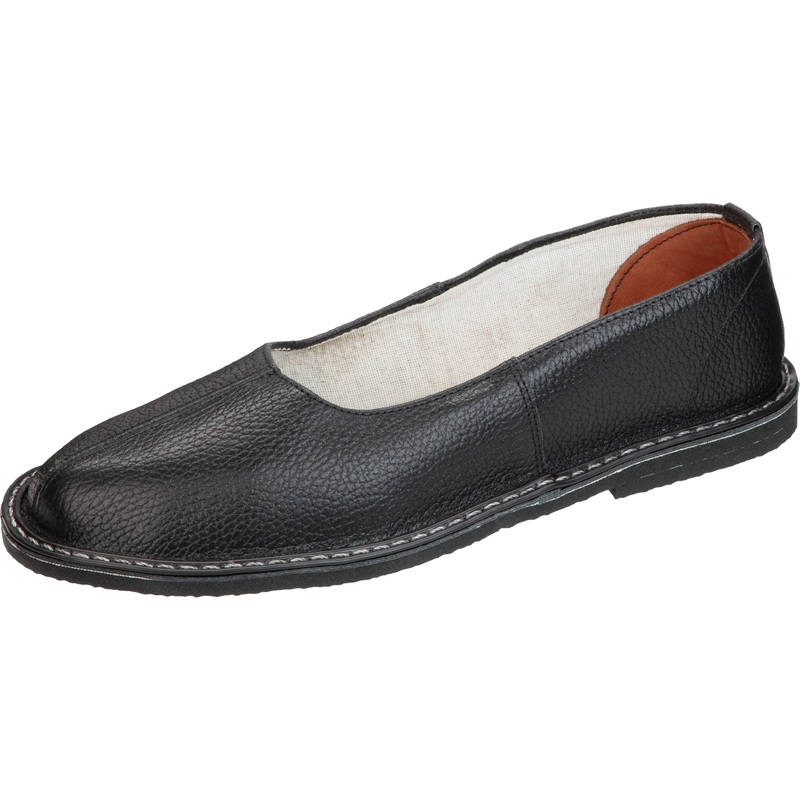 Изображение товара Тапочки кожаные (чувяки) чёрные размер 39