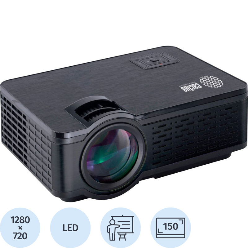 Изображение товара Проектор Cactus CS-PRE 05B WXGA портативный LCD с HDR Wi-Fi Android TV