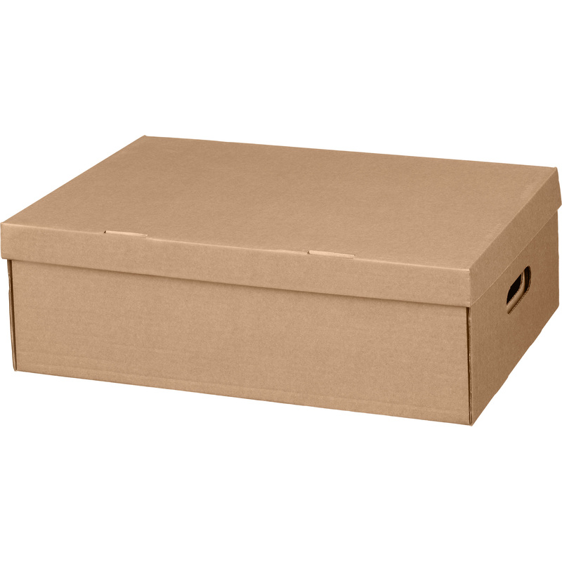 Изображение товара Короб архивный 524x362x173 мм Т24 Attache из гофрокартона