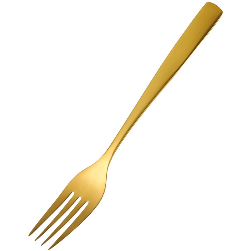 Изображение товара Вилки десертные Comas Bcn Colors 18% Gold, 12 штук, 14 см из нержавеющей стали