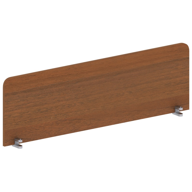 Изображение товара Экран к столу Этюд с крепления фронтальный (орех, 1400x18x400 мм)