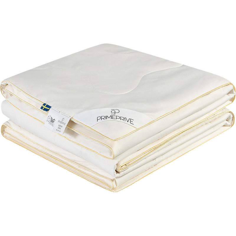 Изображение товара Одеяло евро макси Prime Prive Merino 220x240 см светло-бежевое стёганое