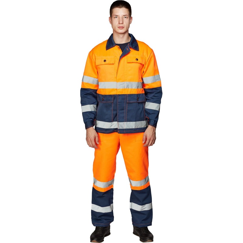 Изображение товара Дорожный летний костюм Спектр-КПК оранжево-синий, размер 48-50