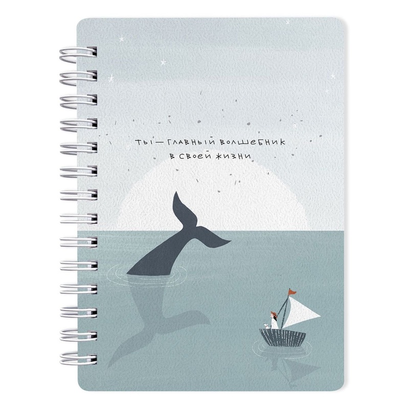 Изображение товара Блокнот Be Smart Soul А6 120 листов в клетку на спирали