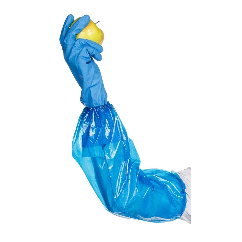 Изображение товара Нарукавник многоразовый Haccper Evatex EVA синий длина 46 см (2 штуки/1 пара в упаковке)