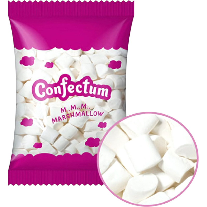 Изображение товара Зефир Confectum Clouds жевательный 600 г натуральный ванильный десерт