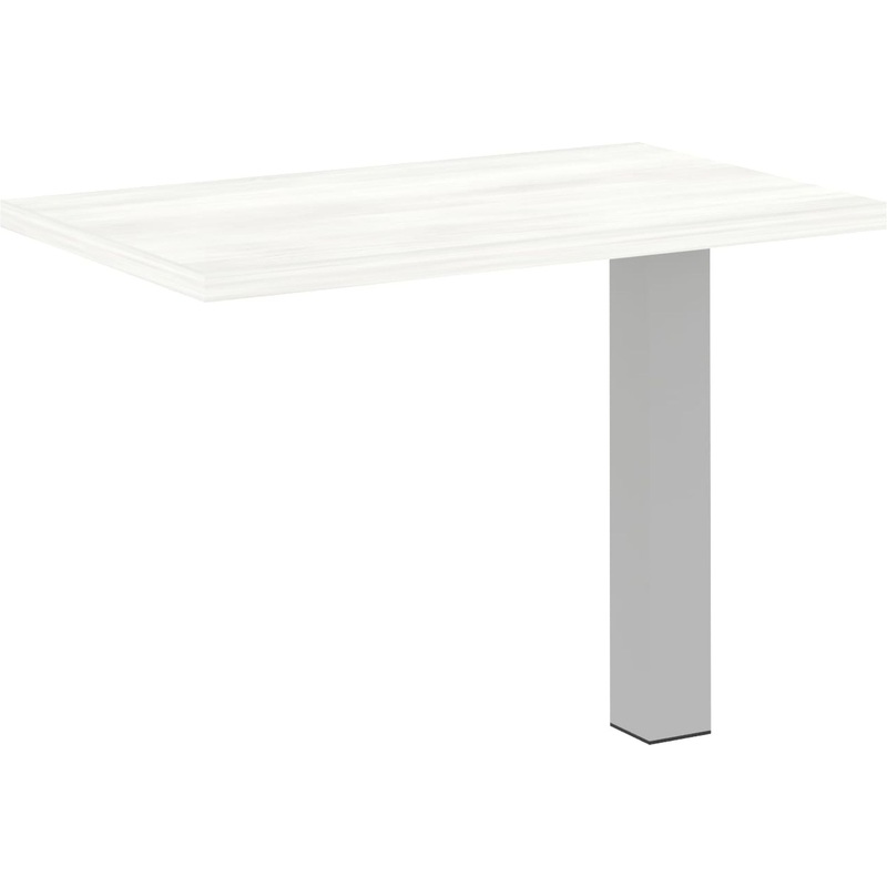 Изображение товара Брифинг Yalta с опорой (снежная патина, 1000х600х750 мм)