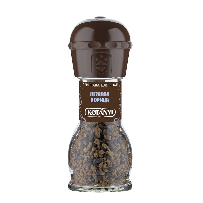 Изображение товара Приправа для кофе Kotanyi нежная корица 70 г мельница